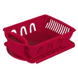 6 Bulk 2 Pc Sink Set - Red