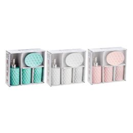 12 Bulk 4pcs Solid Dolomite Bath Set