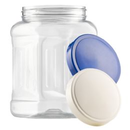 12 Bulk 1900ml Transparent Plastic Jar #2119