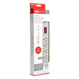 12 Bulk 3ft. 6 Outlet Surge Protector
