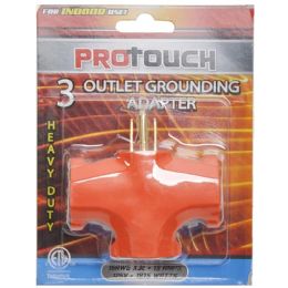 24 Bulk 03 Outlets Heavy Duty Adapter