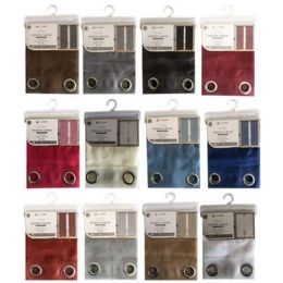 24 Bulk Voile Window Curtain In 8 Grommets