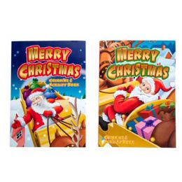 24 Bulk Coloring Activity Book Christmas320pg 4 Assorted