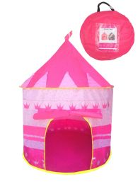 36 Bulk Pink Kid Castle Tent