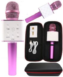 36 Bulk Phone Accessory Karaoke Microphone Neon Pink
