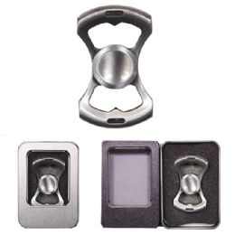 36 Bulk Metal Grey Spinner with Box