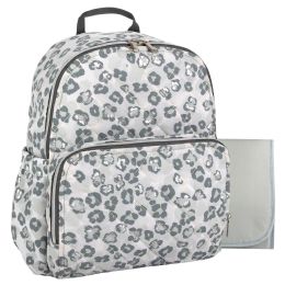 12 Bulk Baby Essentials Diaper Bag Backpack W Changing Pad - Leopard Print