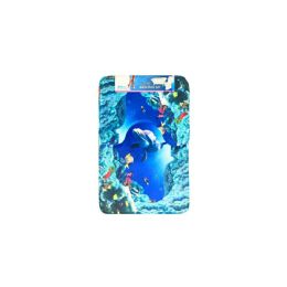 12 Bulk Polyester Printed Bath Rug Set 20x32" 2pcs