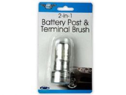 72 Bulk 2-IN-1 Battery Post And Terminal Brush