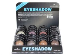 144 Bulk Single Eyeshadow In Assorted Shades In Countertop Display