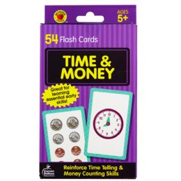 48 Bulk Flash Cards 54ct Time And Money Boxed pp