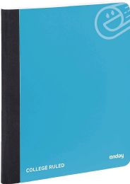 48 Bulk Composition Book C/r 100 Ct., Blue
