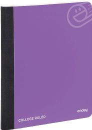 48 Bulk Composition Book C/r 100 Ct., Purple