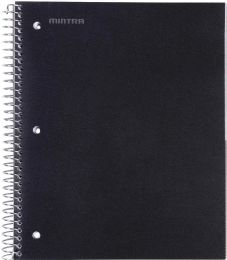 36 Bulk Spiral Notebook 1-Subject C/r 70 Ct., Black