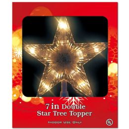 24 Bulk 7"/10l Star Tree Topper
