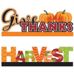 48 Bulk Thanksgiving Deco.