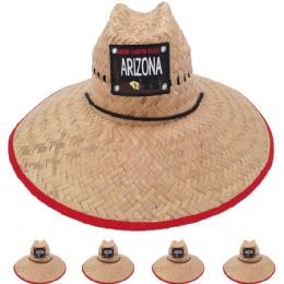 12 Bulk Men's Sun hat - Arizona Embroidered 