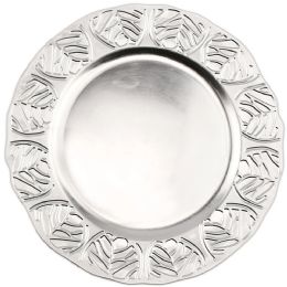 24 Bulk 13" Charger Plate silver