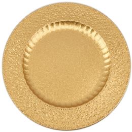 24 Bulk 13" Charger Plate gold