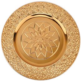 24 Bulk 13" Charger Plate Gold