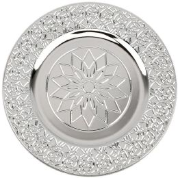 24 Bulk 13" Charger Plate silver