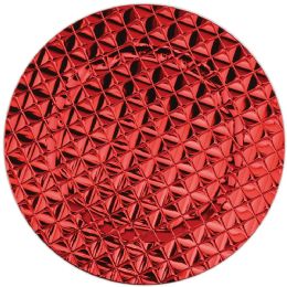 24 Bulk 13" Charger Plate Red