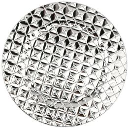 24 Bulk 13" Charger Plate Silver