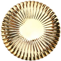 24 Bulk 13" Charger Plate gold