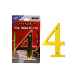 24 Bulk Number '4', Gold 4'
