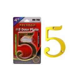 24 Bulk Number '5', Gold 4'