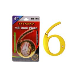 24 Bulk Number '6', Gold 4'