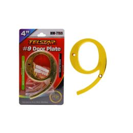 24 Bulk Number '9', Gold 4'
