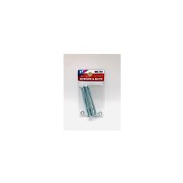 24 Bulk 3" Screws W/ Nuts 4pcs