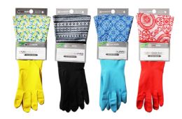 36 Bulk Latex Glove With Designed Cuff
