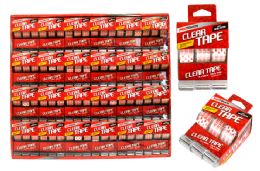 24 Bulk 3 Pack Clear Tape
