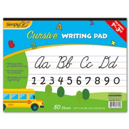48 Bulk 50ct Cursive Writing Pad
