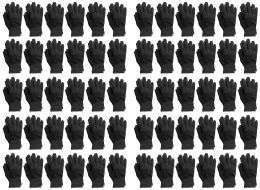 60 Bulk Yacht And Smith Kid's Unisex Gloves In Black