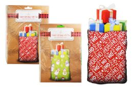 24 Bulk Christmas Gift Sack With Tie