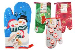 24 Bulk Christmas Oven Mitt