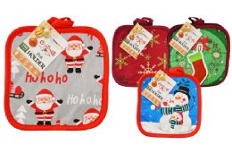 24 Bulk Christmas Pot Holder