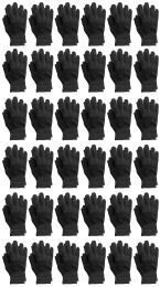 36 Bulk Yacht And Smith Kid's Unisex Gloves In Black