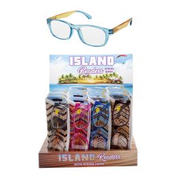 24 Bulk Island Reading Glasses Unisex | 24 Pcs Per Display