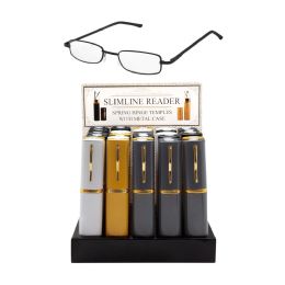 30 Bulk Tube Asst Reading Glasses Unisex | 30 Pcs Per Display