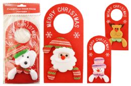 24 Bulk Christmas Felt Door Knob Hanger