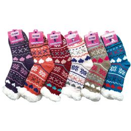 12 Bulk Lady's Socks