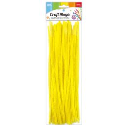 288 Bulk 12" 40-Piece Chenille Stems Yellow