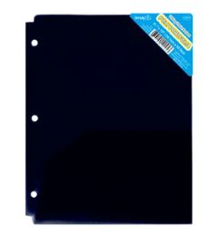 48 Bulk Translucent 2 Pocket Poly Portfolio