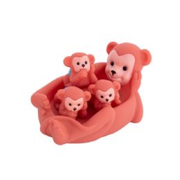 12 Bulk Monkey Family Bath Play Set