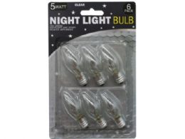 60 Bulk 6 Pack 5-Watt 120 Volt Clear Night Light Bulbs