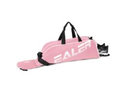 12 Bulk Pink Baseball Bat Bag With Adjustable Shoulder Strap